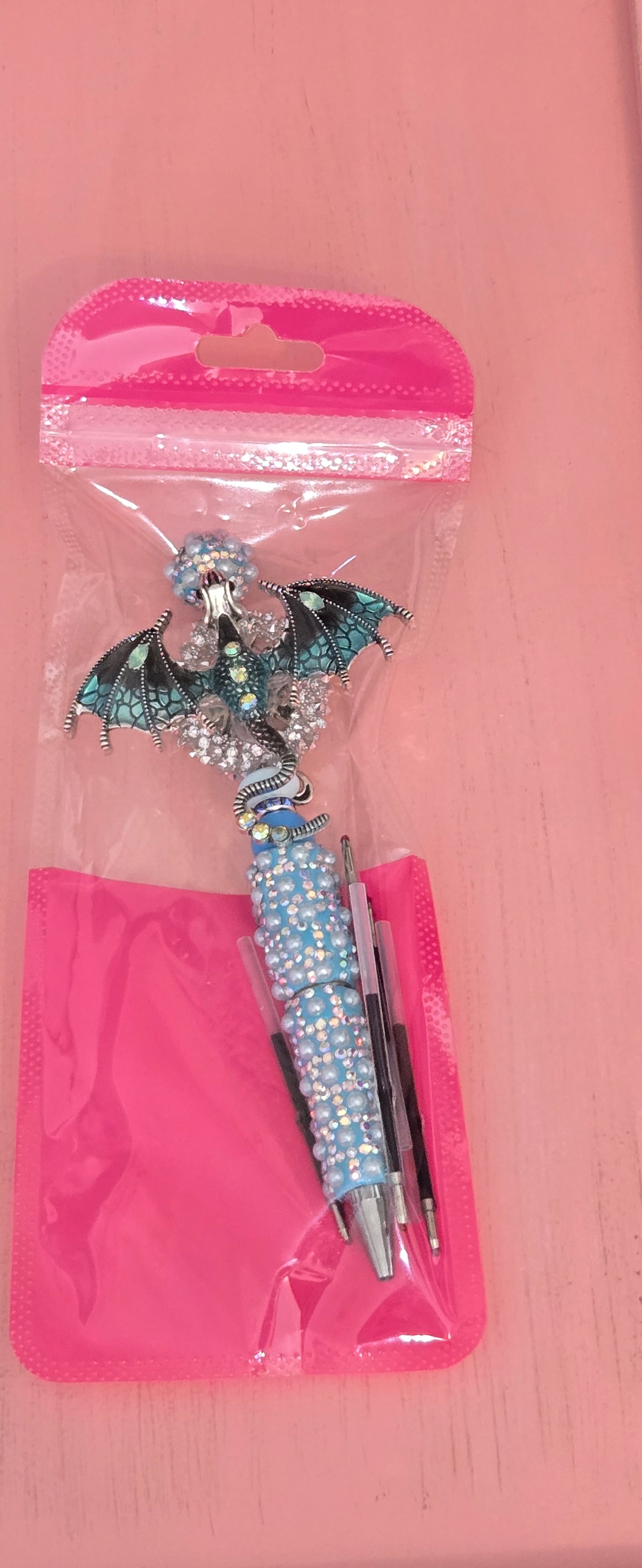 Luxury 8 Inch Rhinestone Handcrafted Writing Pen