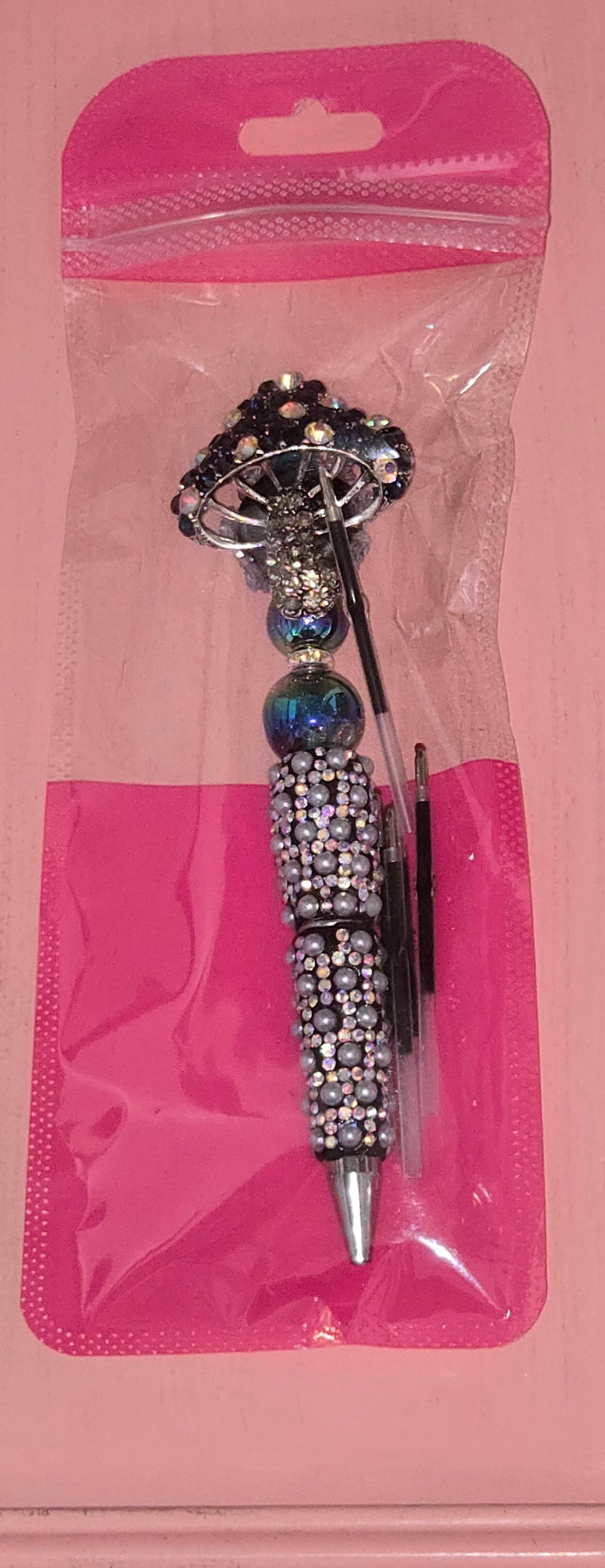 Luxury 8 Inch Rhinestone Handcrafted Writing Pen