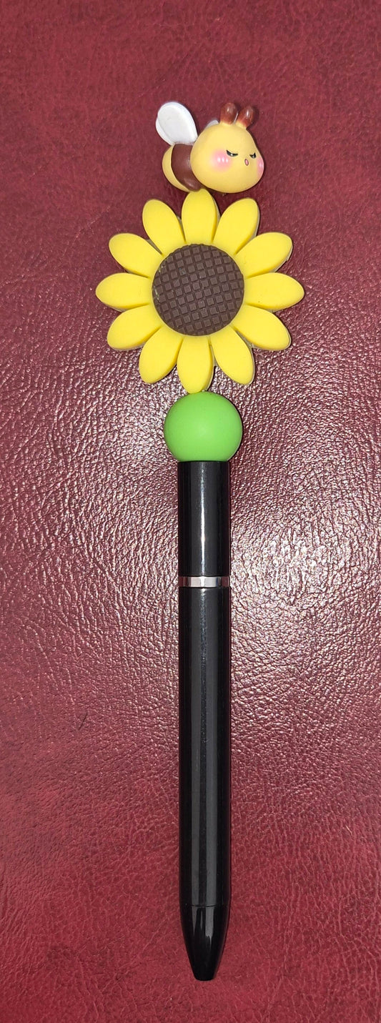 Sunflower and Bee Pen