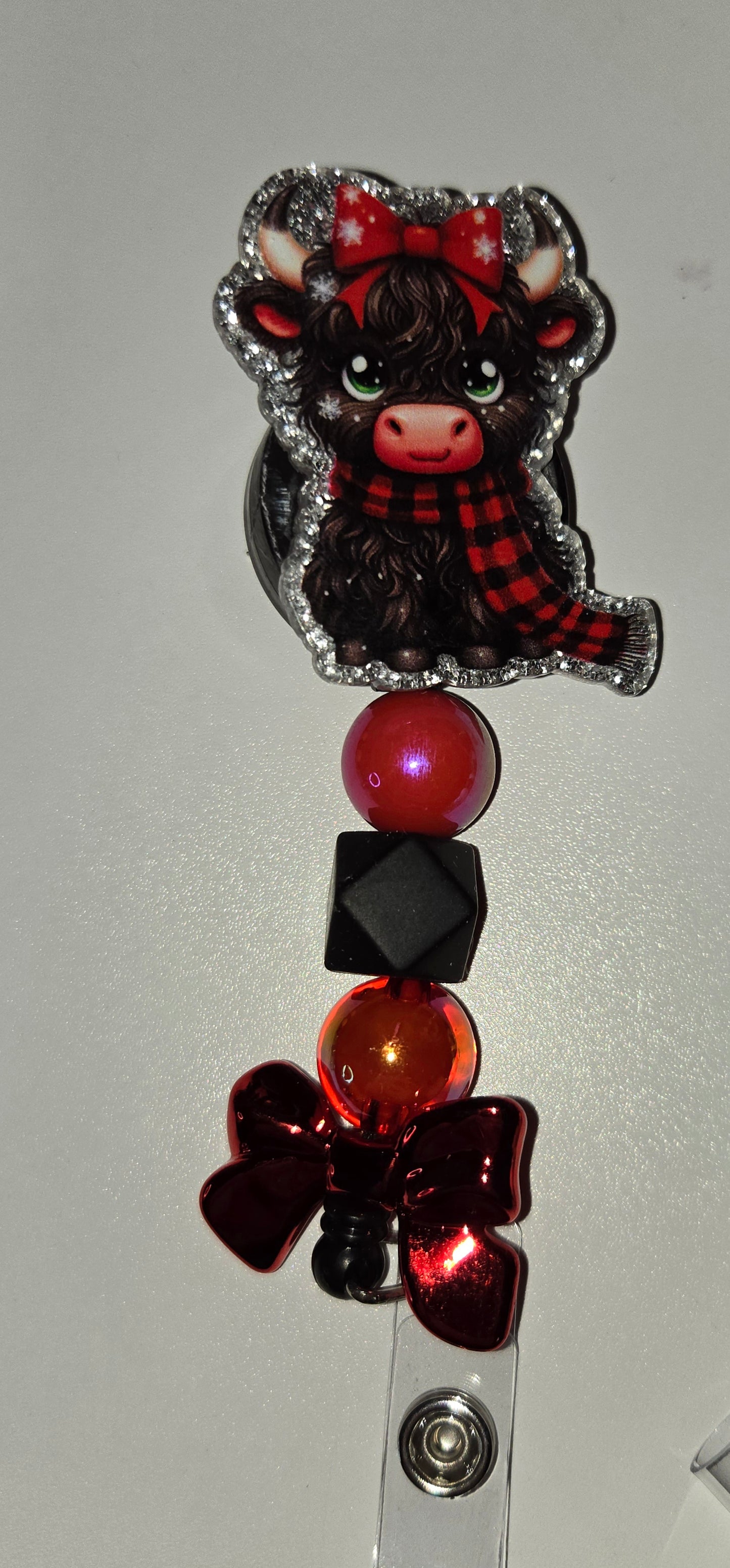 Badge Reels. Pre-made and custom available. Alligator clip style.