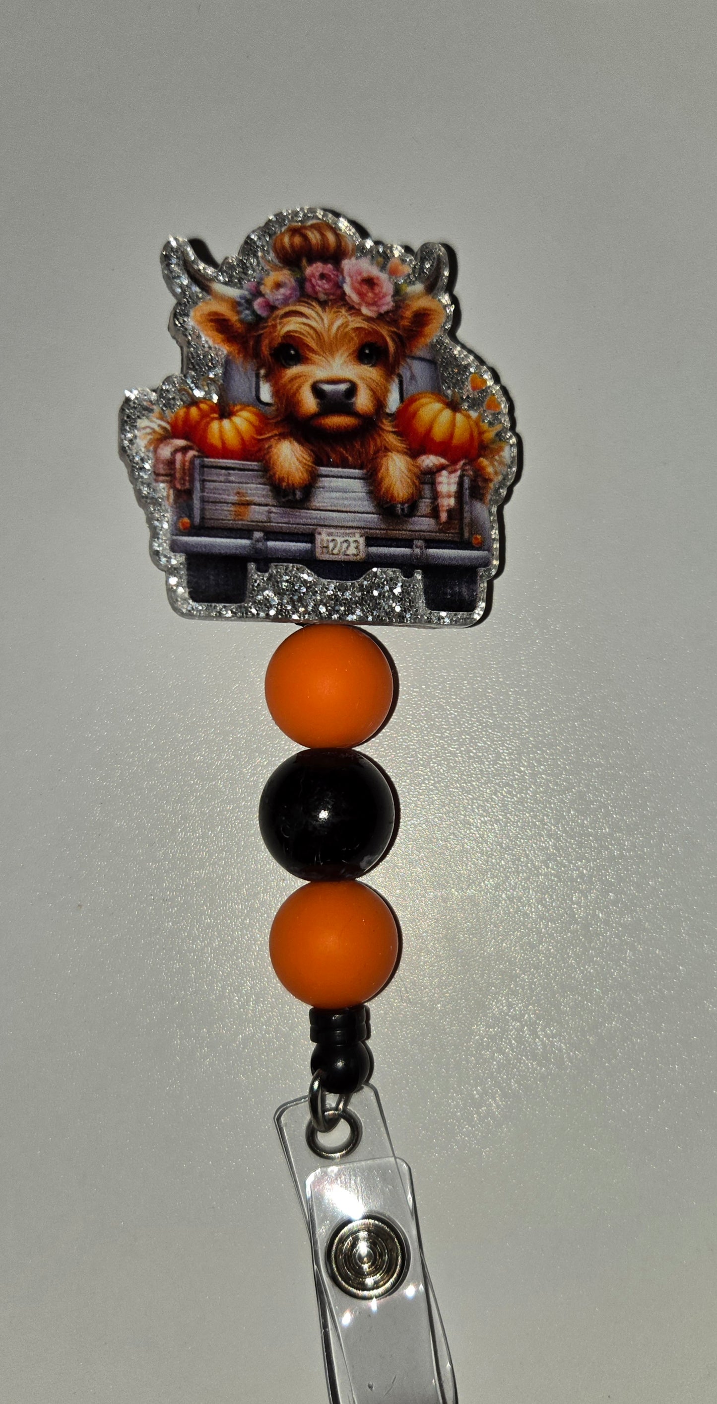 Badge Reels. Pre-made and custom available. Alligator clip style.